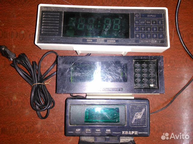 Часы СССР электроника-7 на запчасти