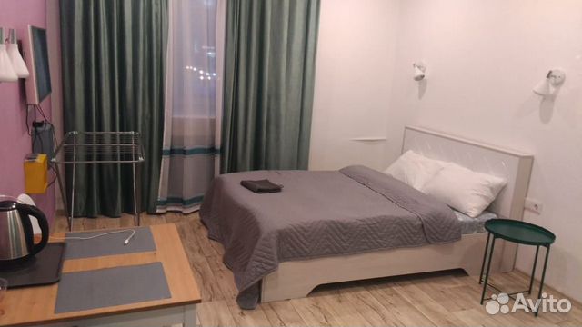 

Квартира-студия, 30 м², 1 кровать
