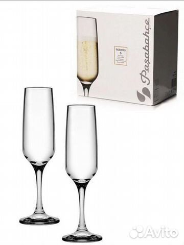 Набор бокалов для шампанского Pasabahce “Isabella”