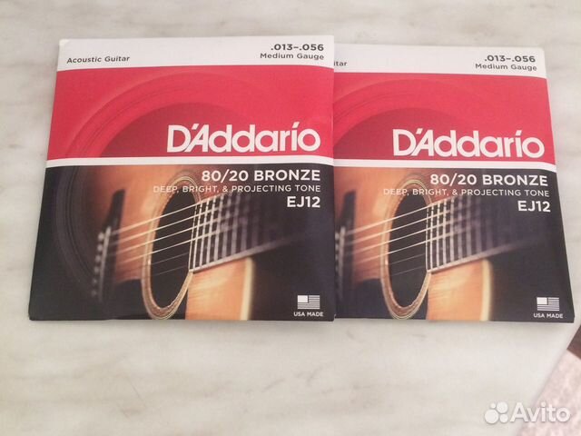Струны для акустической гитары 13 - 56 USA