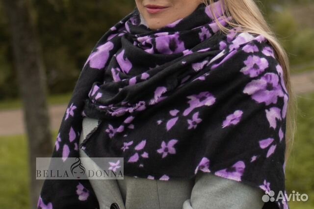 Шарфы платки палантины