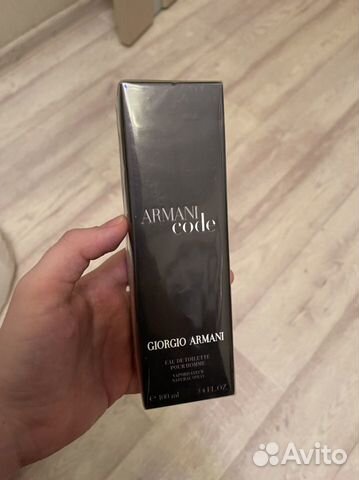 Туалетная вода giorgio armani armani code