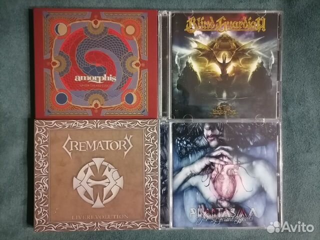 CD, DVD фирменные и японские - рок, металл