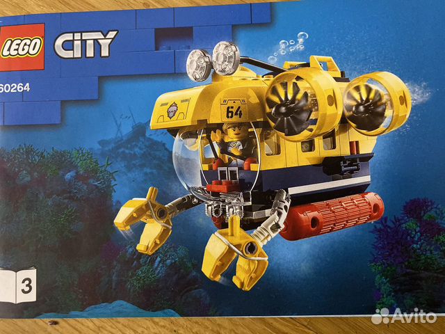 Lego City Oceans Океан: исследовательская подводна