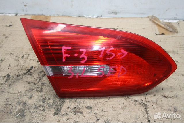 Фонарь задний внутренний левый ford focus III 2011