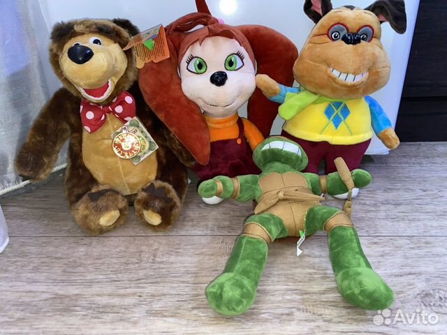 Мягкая игрушка Мишка и Барбоскины