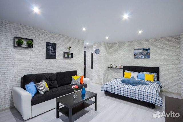 

1-к. квартира, 38 м², 2 кровати