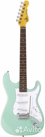 G&L Tribute Legacy Surf Green Jatoba