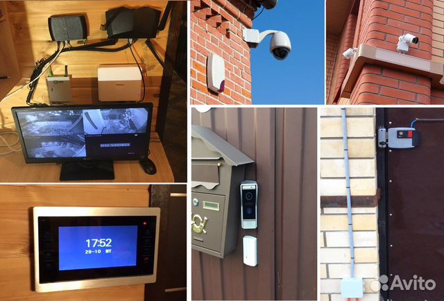 Видеонаблюдение, домофоны, скс
