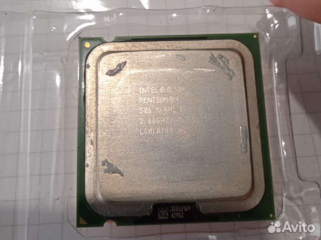 Процессор Intel pentium 4 506 2,66 Ghz LGA775