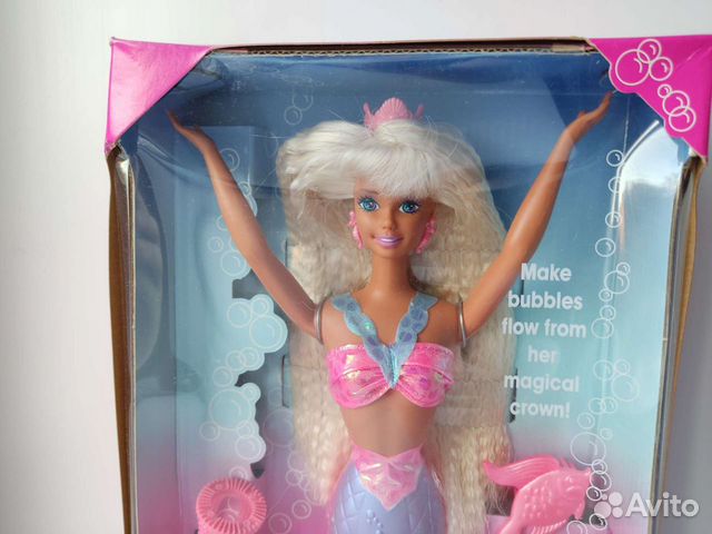 Кукла Барби Barbie bubbling mermaid barbie 1996