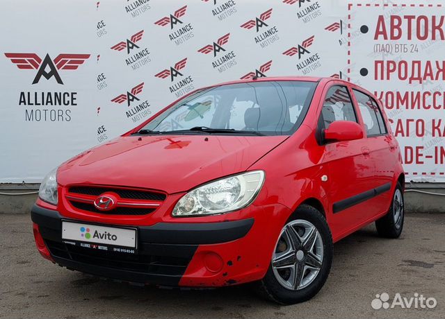 Hyundai Getz 1.4 AT, 2007, 168 290 км