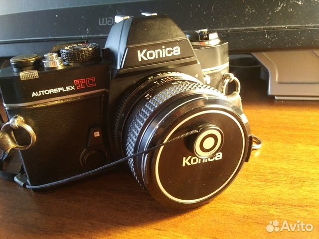 Konica TC Auto-reflex с объективом Konica 50mm 1.7