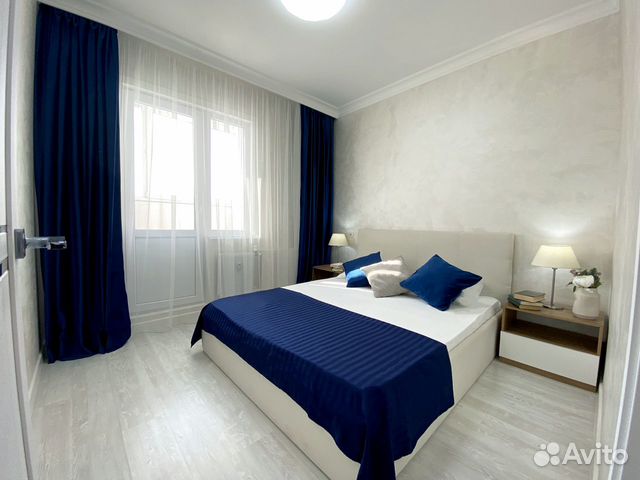 

1-к. квартира, 40 м², 2 кровати