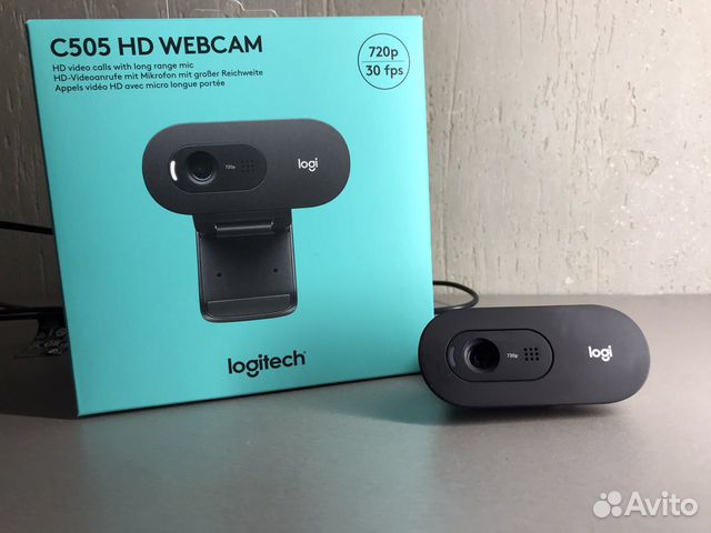 Вебкамера logitech c505 HD