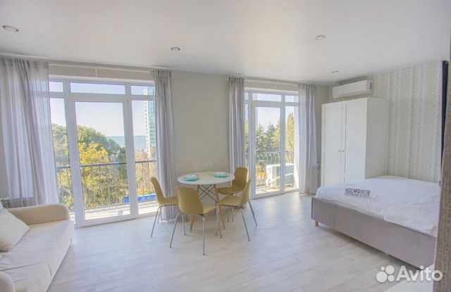 

Квартира-студия, 30 м², 2 кровати
