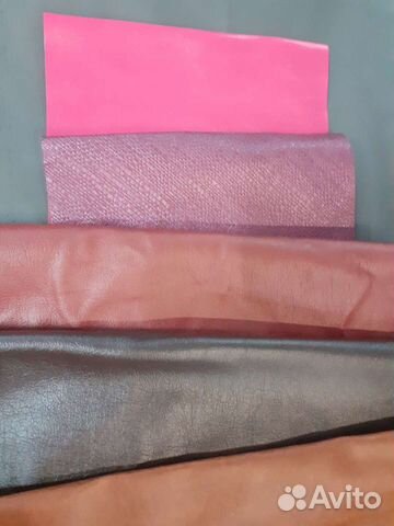 Экокожа в лоскутах