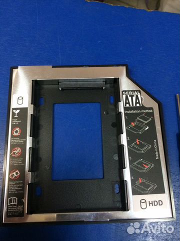 Бокс для HDD в место DVD optibay