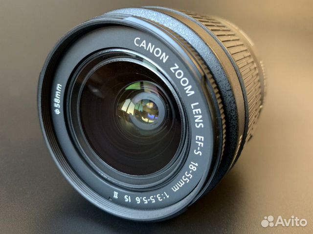 Объектив Сanon EF-S 18-55 mm f/ 3,5-5,6 is II