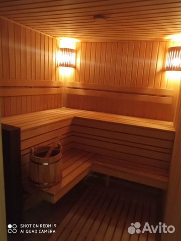 Баня сауна с бассейном