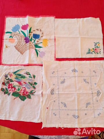 Салфетка. Старинная вышивка