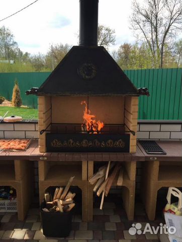 Печь барбекю (мангал) «Царь». Сборка за 20 минут