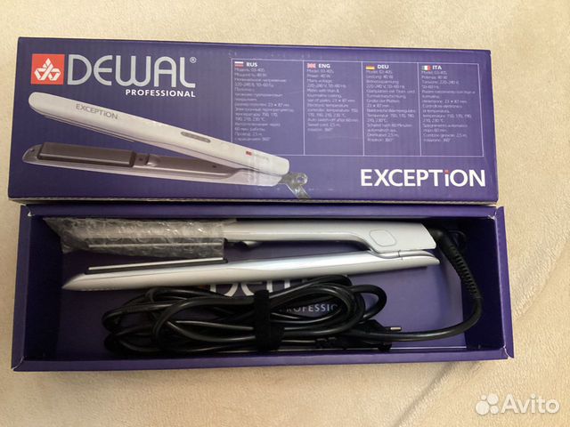 Щипцы для выпрямления волос Exception Dewal 03-405