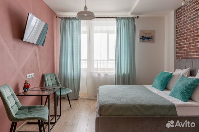 

Квартира-студия, 30 м², 1 кровать