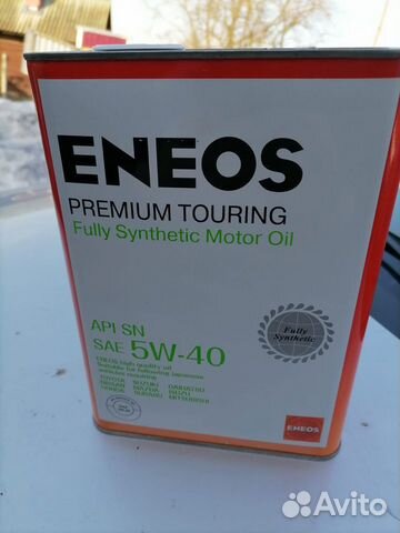 Моторное масло eneos premium touring fully synthet