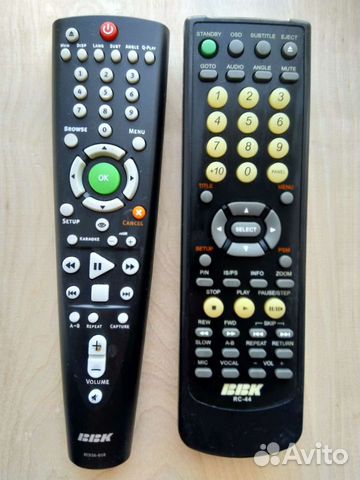Пульт ду DVD bbk