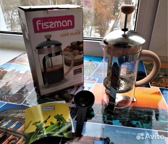 Чайник заварочный стеклянный новый