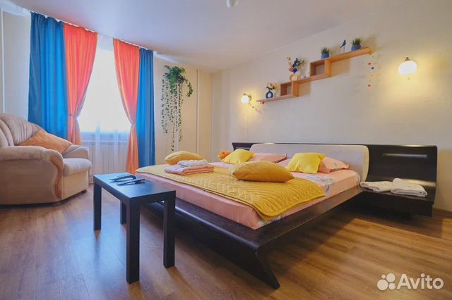 

1-к. квартира, 50 м², 2 кровати
