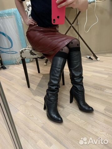 Сапоги Ботфорты Stuart Weitzman 38,5