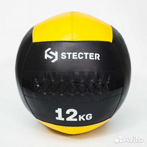 Медбол 12кг (желтый)