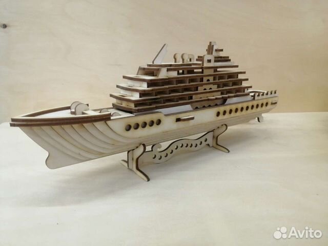 Конструктор из фанеры Круизный лайнер