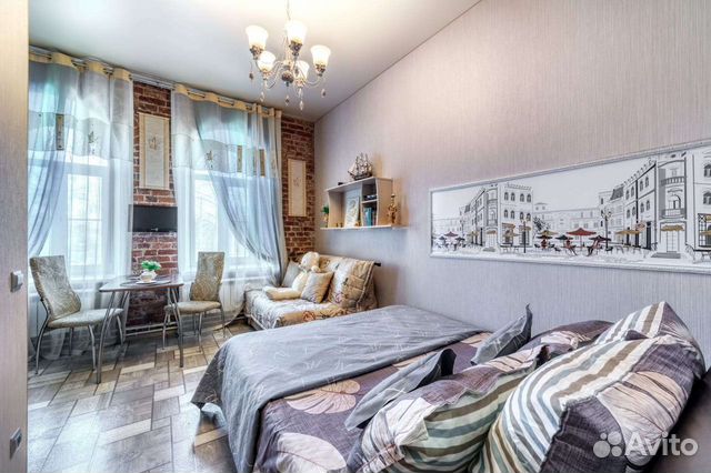 

Квартира-студия, 21 м², 2 кровати