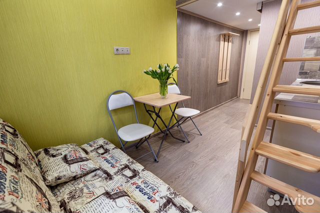 

Квартира-студия, 10 м², 2 кровати