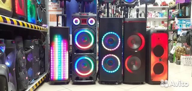 Портативная блютуз колонка музыкальный центр