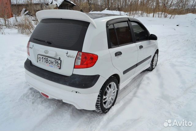 Спойлер Spoon style на Hyundai Getz