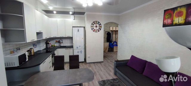 

1-к. квартира, 72 м², 3 кровати