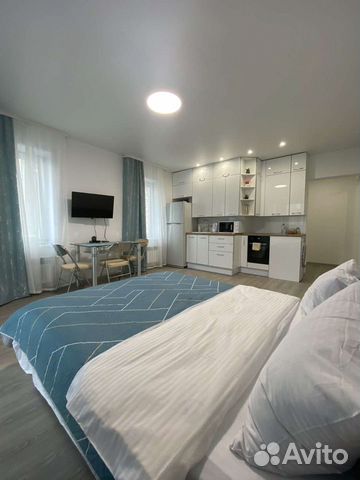 

Квартира-студия, 42 м², 1 кровать