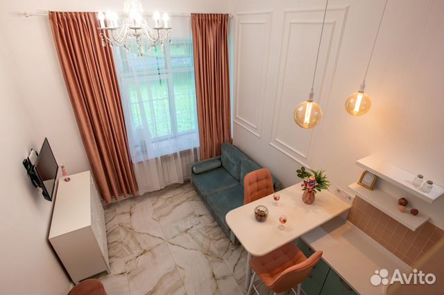 

Квартира-студия, 23 м², 2 кровати