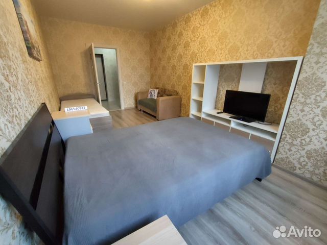 

1-к. квартира, 40 м², 3 кровати