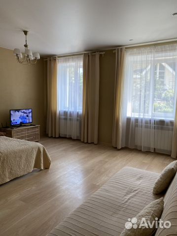 

Квартира-студия, 38 м², 2 кровати