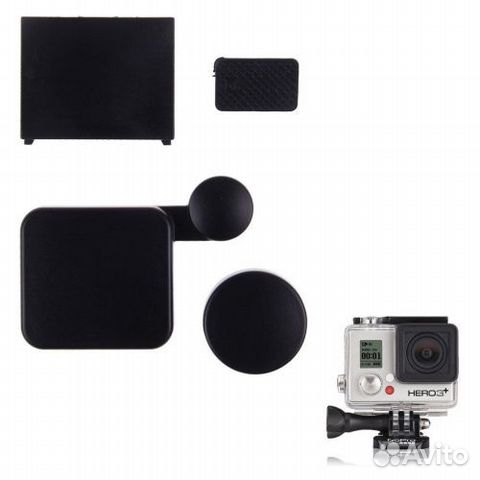 Набор защитных крышек для GoPro hero4 и 3+