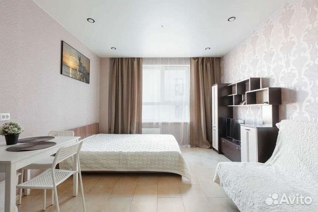 

Квартира-студия, 26 м², 2 кровати