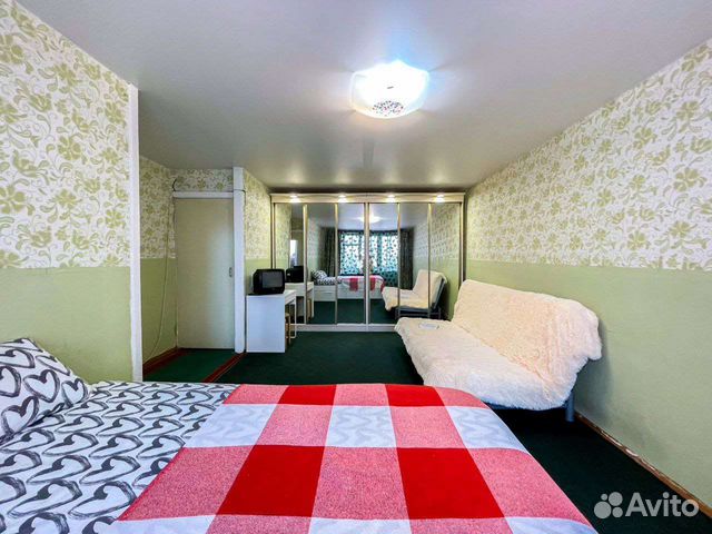 

1-к. квартира, 36 м², 2 кровати