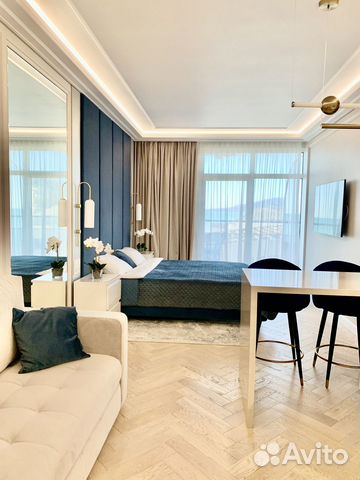 

Квартира-студия, 30 м², 2 кровати