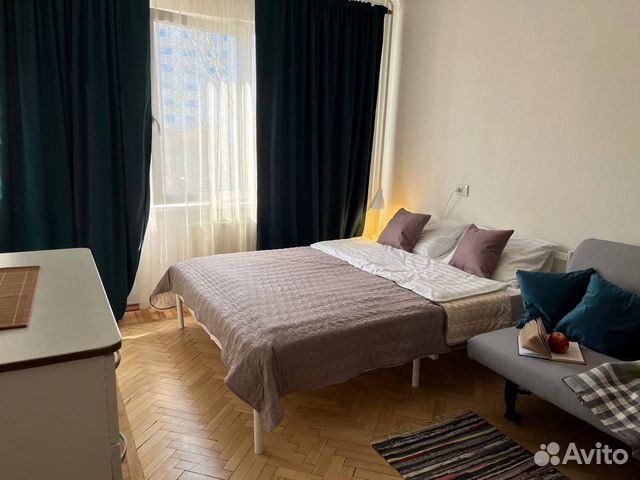 

1-к. квартира, 32 м², 2 кровати