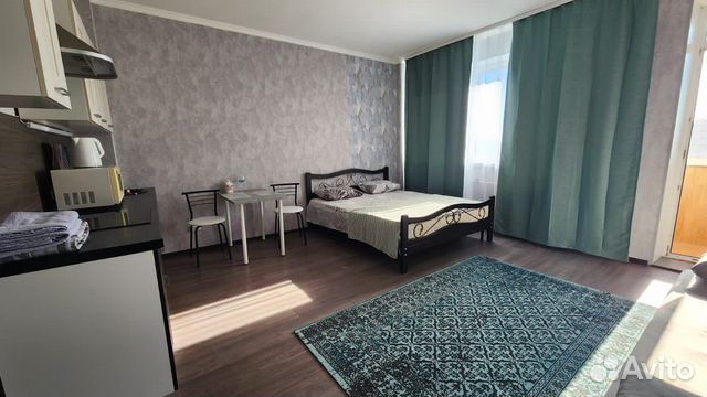 

Квартира-студия, 30 м², 2 кровати